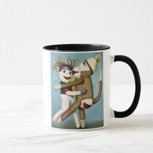 Mug Chaussettes sales dansant le tango (Droite)