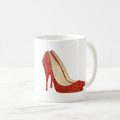 Mug chaussons rubis (Devant droit)