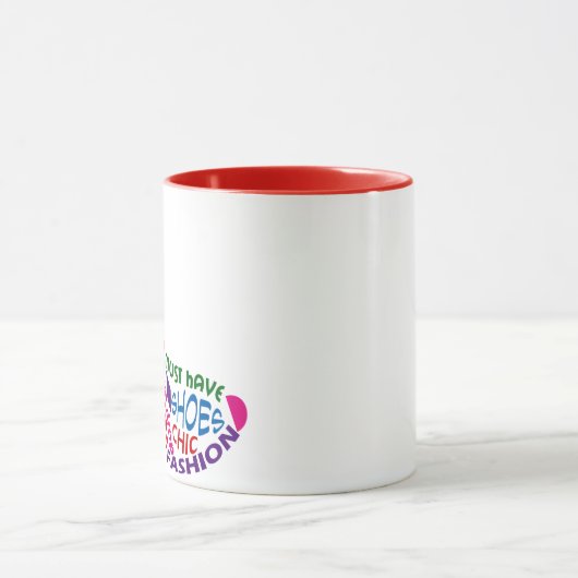 Mug Chaussure à talon élevé (Centre)