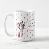 Mug Chaussure de ballet rose Répéter (Gauche)