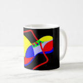 Mug Chaussure de clown (Devant droit)
