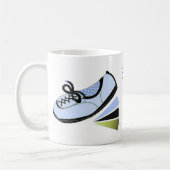 Mug Chaussure de course - Née pour courir (Gauche)
