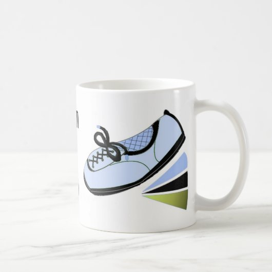 Mug Chaussure de course - Née pour courir (Droite)