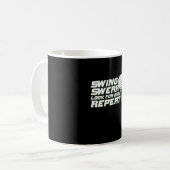 Mug Chaussure De Golfeur Chercher La Boule (Devant gauche)