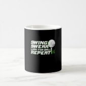 Mug Chaussure De Golfeur Chercher La Boule (Centre)