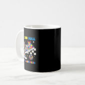 Mug Chaussure de sensibilisation à l'autisme Sois une  (Devant gauche)