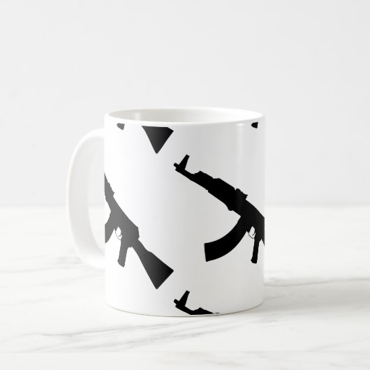 Mug Chaussure Kalachnikov ak 47 (Devant gauche)