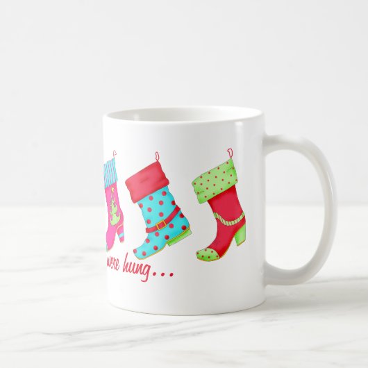 Mug Chaussure Lover Bottes modernes Stockage de Noël (Droite)