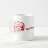 Mug Chaussure rouge (Devant gauche)