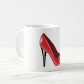 Mug Chaussure rouge (Devant gauche)