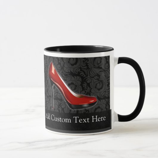 Mug Chaussure rouge sassy (Droite)