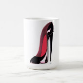 Mug Chaussure stylet noire (Centre)