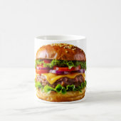 Mug ChaussureHabille hamburger empilé thic (Centre)