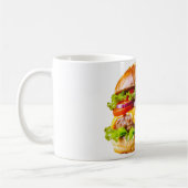 Mug ChaussureHabille hamburger empilé thic (Gauche)