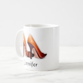 Mug Chaussures chaudes (Devant gauche)