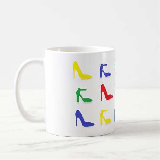 Mug Chaussures, Chaussures, Chaussures (Gauche)