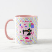 Mug Chaussures Coudre Machine Vintage Seamstress migno (Gauche)