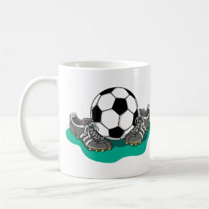 Mug Chaussures de ballon de football