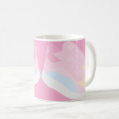 Mug Chaussures de course roses (Devant droit)