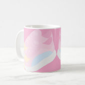 Mug Chaussures de course roses (Devant gauche)