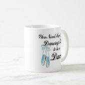 Mug Chaussures de danse (Devant droit)