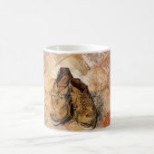 Mug Chaussures de Van Gogh Peinture Art (Centre)