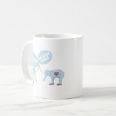 Mug Chaussures d'éléphant (Devant gauche)