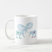 Mug Chaussures d'éléphant (Gauche)