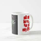 Mug Chaussures en argent (Devant droit)