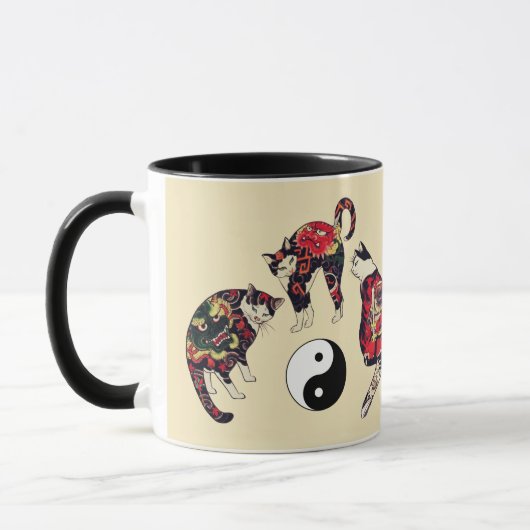 MUG CHAUSSURES JAPONAISES, DRAGON RED DEVIL TATTOOS, Y (Gauche)