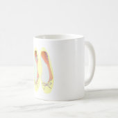 Mug Chaussures jaunes (Devant droit)
