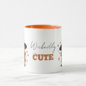 Mug Chauve sorcière d'Halloween | Éffrayant adorable (Centre)