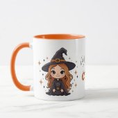 Mug Chauve sorcière d'Halloween | Éffrayant adorable (Gauche)