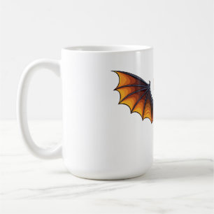 Mug chauve-souris de Halloween en vol