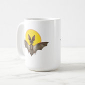 Mug Chauve-souris drôle (Devant gauche)