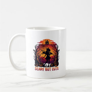 Mug Chauve-souris fille citrouilles Halloween mignon m