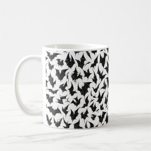 Mug Chauve-souris gothique (Gauche)