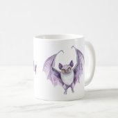 Mug Chauve-souris lavande pourpre (Devant droit)