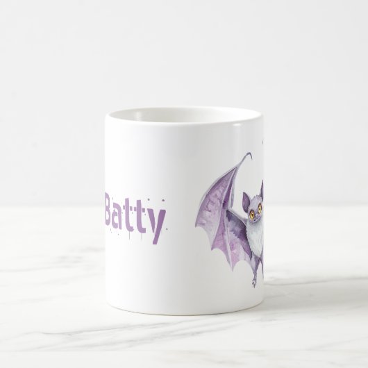 Mug Chauve-souris lavande pourpre (Centre)