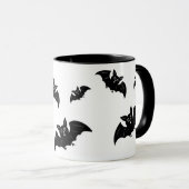 Mug Chauve-souris noire (Devant droit)