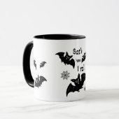 Mug Chauve-souris noire (Devant gauche)