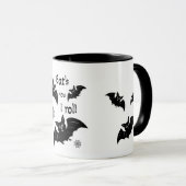 Mug Chauve-souris noire (Devant droit)