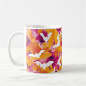 Mug Chauves-souris groovy d'Halloween (Gauche)