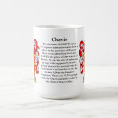 Mug Chavis, l'origine, la signification et la crête (Centre)