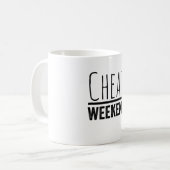Mug Cheat Weekend - Drôle Gym Sayym Sayym (Devant gauche)