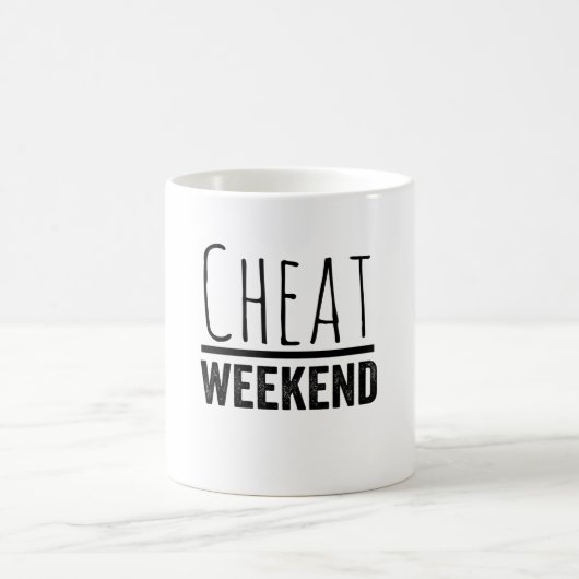 Mug Cheat Weekend - Drôle Gym Sayym Sayym (Centre)