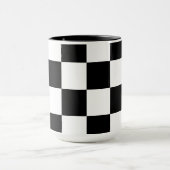 Mug Checkerboard Home Rug of the Classic Elegance (Centre)