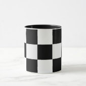 Mug Checkered noir et blanc (Centre)