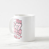 Mug Checkered Valentine Cute Six Seven 6 7 Meme Teens  (Devant gauche)