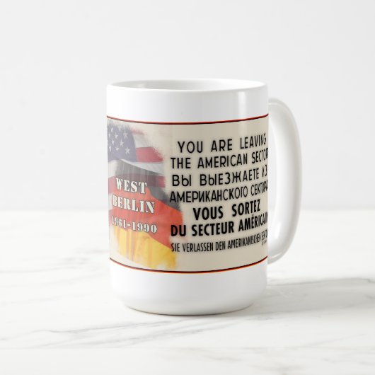 Mug Checkpoint Charlie (Devant droit)